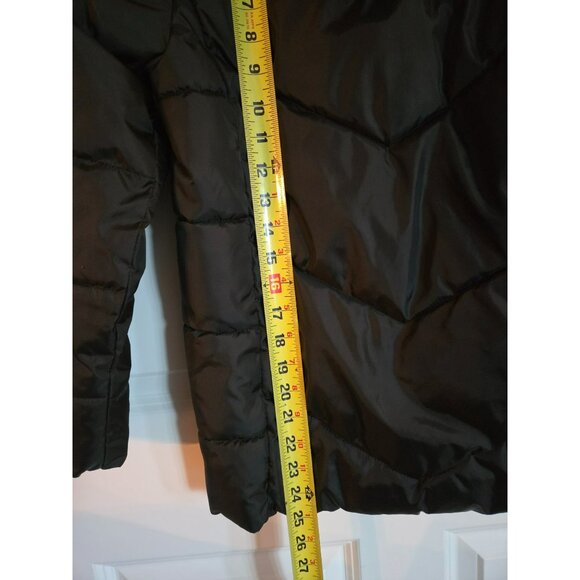 Swisstech youth girls puffer jacket Size large (10-12) w/hood and zipper closure - Picture 6 of 8